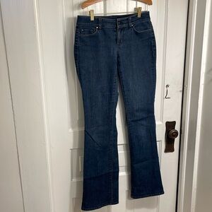 Ann Taylor bootcut jeans, Curvy fit